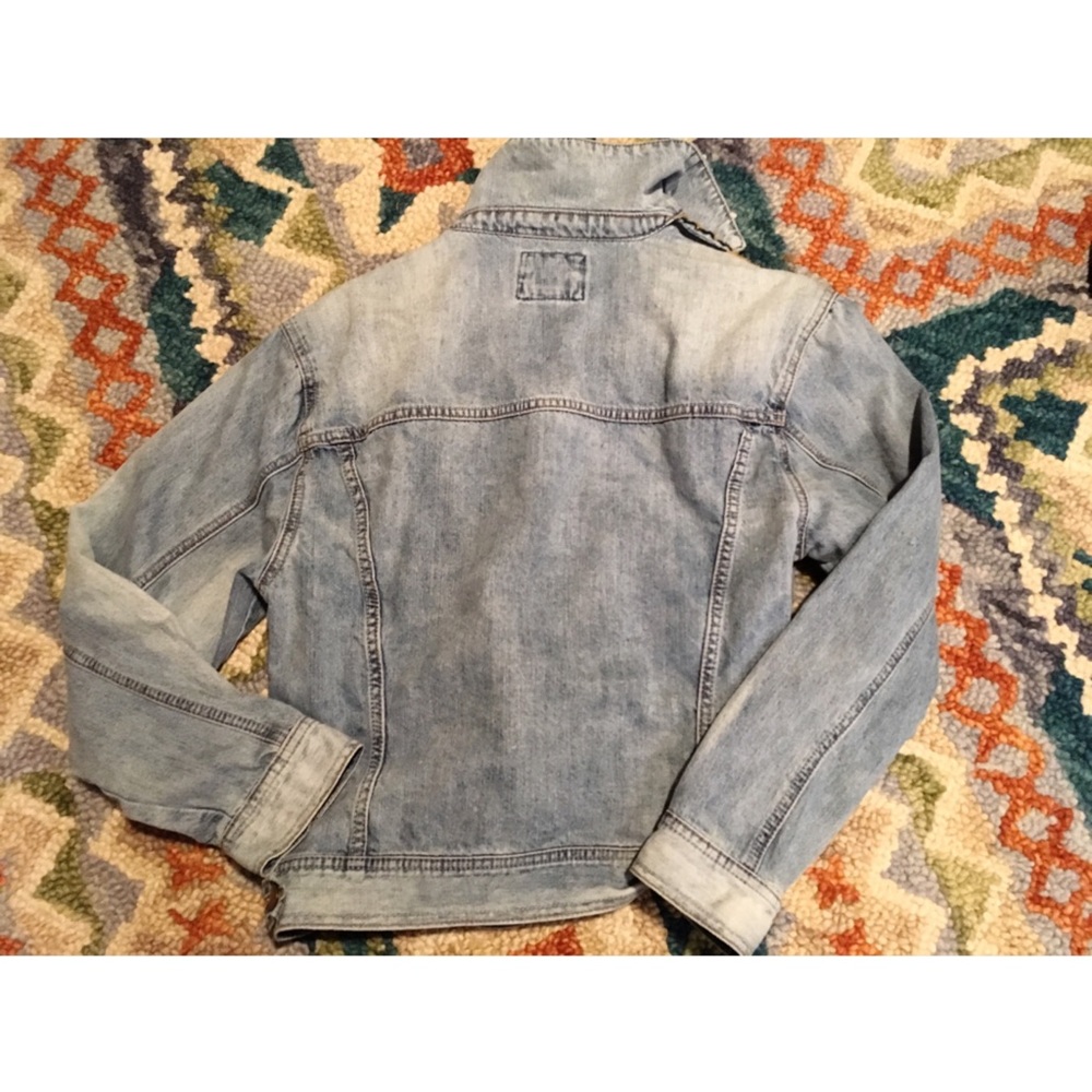 Boho embroidered Vintage Jean Jacket😍